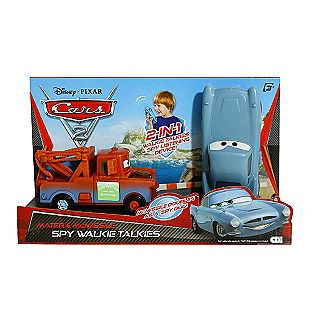  Disney  Pixar Cars 2-in-1 Walkie Talkies and Spy Listening Device